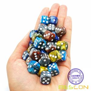Bescon 12mm D6 Xúc Xắc 36 trong Cube, Các Loại Gemini ĐÁ Màu Sắc, 12mm Sáu Bên Chết (36) Khối của Con Xúc Xắc - Product Image 4