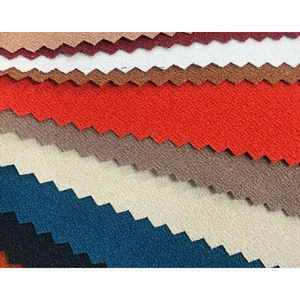 100% poliéster estiramiento adecuado P/D tejido 58 \ "tela Stock lote GSM peso tela de calidad superior - Product Image 1