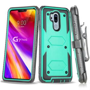 <span class=keywords><strong>Coque</strong></span> hybride en plastique TPU et PC pour téléphone, étui de protection robuste pour LG G7/G7 ThinQ - Product Image 3