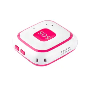 Fall Down alarm GPS Tracker No Sim Card with Temperature Sensor and SOS Alarm Panic Button