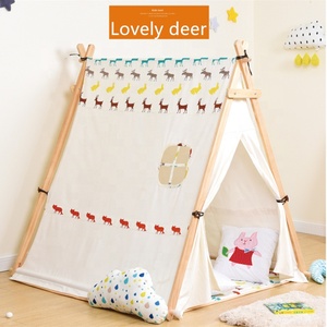 Tente en coton résistante pour bébé, cadre de jeu, pour l'intérieur, jouet pour les touts-petits, cadeau de noël, - Product Image 3