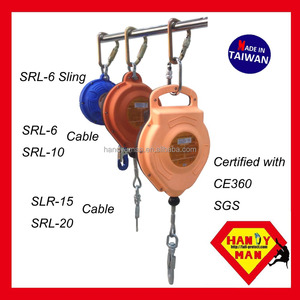 SRL-7M CE EN360, Dispositivo Anticaídas Autorretráctil de Nailon de 15 kN y 7 m - Product Image 3