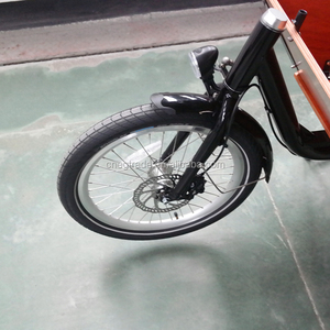 Tricycle électrique à pédale classique 10 pouces, vélo <span class=keywords><strong>cargo</strong></span> néerlandais - Product Image 5