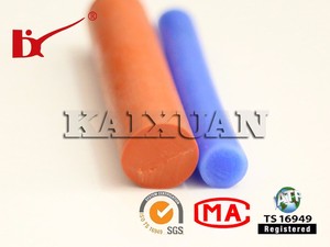 Katı ısıtıcı silikon çubuk Premium kalite kauçuk kordon ürün