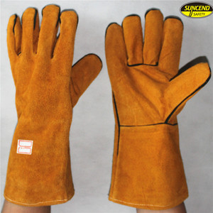 Leather Glove bait long yellow for Welder - Product Image 1