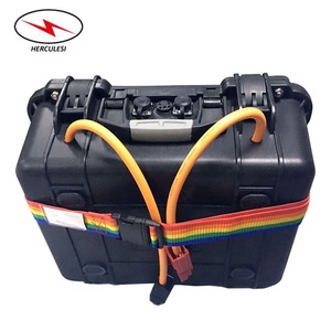 แบตเตอรี่สำรองแบบชาร์จไฟได้ Lifepo4 ลิเธียมไอออน 1kwh 3kwh พลังงานแสงอาทิตย์ 12v 24v 48v แบบพกพาในกระเป๋าล้อลาก - Product Image 5