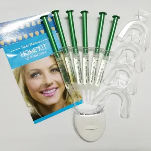 non peroxide 6pcs teeth whitening gel home use teeth bleaching kit,teeth whitening kits private logo