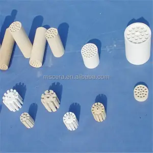 Riscaldatore di Ceramica porosa Filtro Tubo Tubo Per Fonderia - Product Image 1