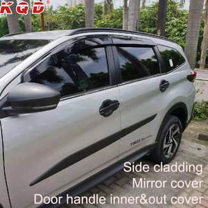 ที่บังแดดรถยนต์ PC สีดำ2มม.,อุปกรณ์ตกแต่งรถยนต์ที่บังแดดหน้าต่างป้องกันสภาพอากาศสำหรับ Rush Aruz Terios 2019 - Product Image 5