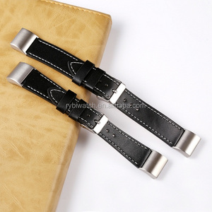 Para <span class=keywords><strong>Fitbit</strong></span> carga <span class=keywords><strong>2</strong></span> reemplazo, clásico cuero genuino pulsera con metal conectores, fitness <span class=keywords><strong>correa</strong></span> para la carga <span class=keywords><strong>2</strong></span> - Product Image 4