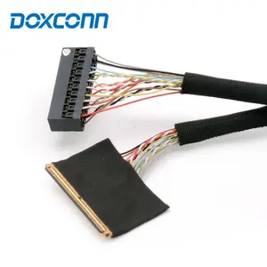 Cable de extensión de pantalla lvds lcd de 30 Pines, ipex-20254 personalizado, suministro de fábrica para productos de consumo