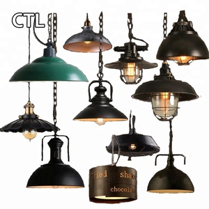 Fabrieksgroothandel Metalen Hanglamp Loft Retro IJzer Industrieel Vintage Lamp voor Keuken Restaurant Bars - Product Image 1