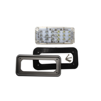 Luz led ámbar estroboscópica de advertencia para camión, luz de alta intensidad para camión de demolición, 48W