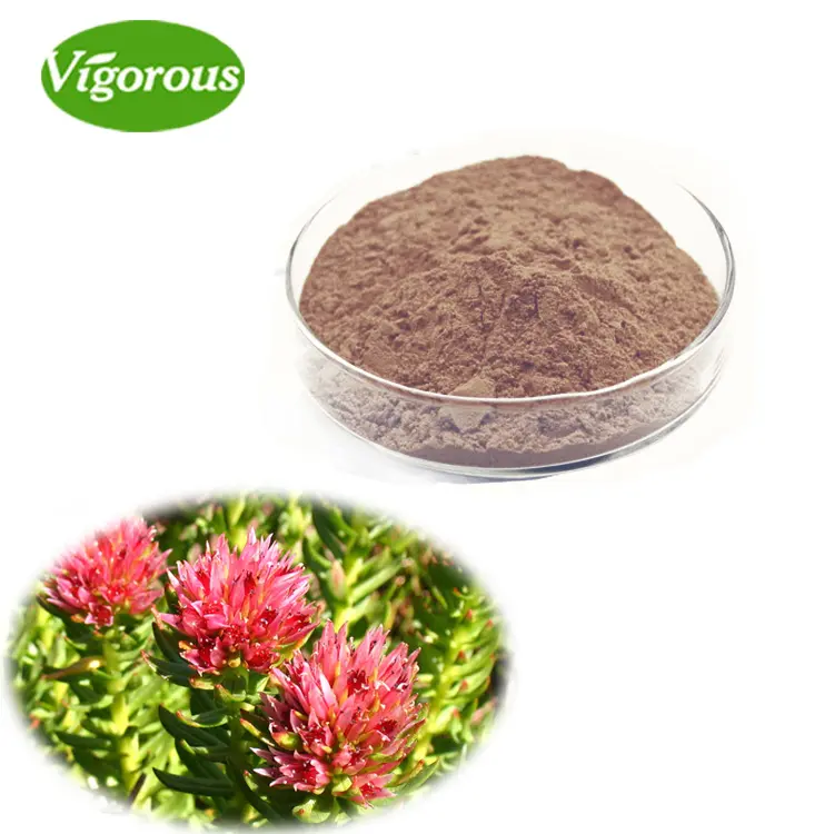 Kostenlose Probe Bio Rhodiola Extrakt Pulver/Rhodiola Crenulata Extrakt