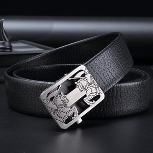 3.5cm largeur facile clip amovible G lettre S lettre automatique boucle haute qualité fissure grain <span class=keywords><strong>ceinture</strong></span> en <span class=keywords><strong>cuir</strong></span>, <span class=keywords><strong>ceinture</strong></span> en <span class=keywords><strong>cuir</strong></span> sur mesure - Product Image 3