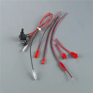 dry battery Wire harness, JST Red/Black battery connectors cables
