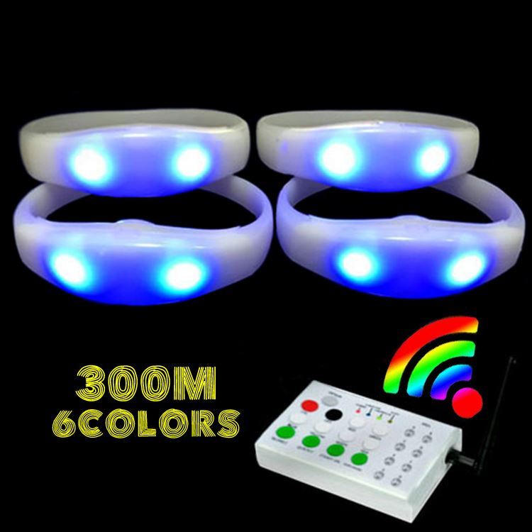 Radio Control LED Bracelet For Party Lightup Wristband Light