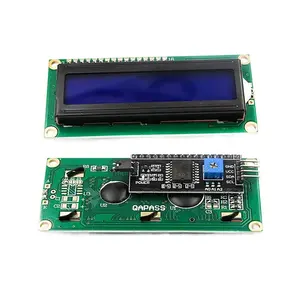 LCD 1602A 5V mavi ekran IIC / I2C beyaz kod Blacklight 16x2 LCD monitör modülü LCD1602