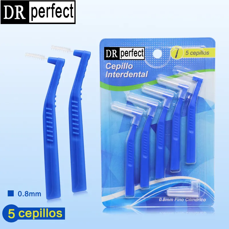 Sangat Bersih Di Antara Gigi dengan Sikat Interdental untuk Menyikat Gigi Yang Sehat Menjadi Mudah dengan Desain Yang Fleksibel dan Ergonomis