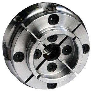 Mandril de torno de desplazamiento para trabajo de madera, KP125, 4 mandíbulas, fácil de operar, 20CrMnTi - Product Image 1