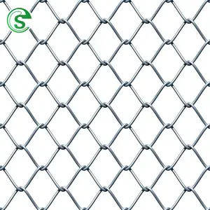 Galvanized used chain link zoo mesh fence for sale