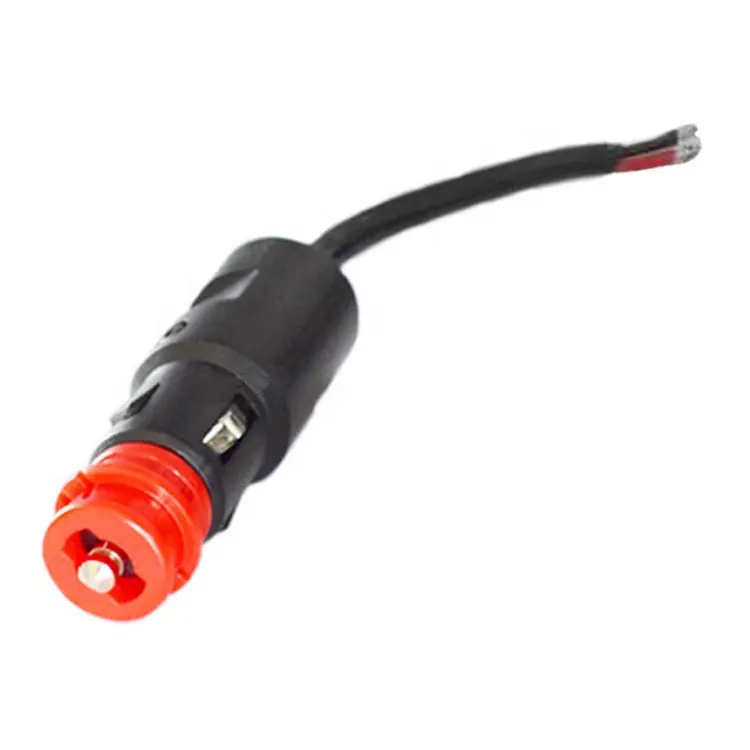 12 Volt Fused Heavy Duty Car Cigarette Lighter Plug Cable