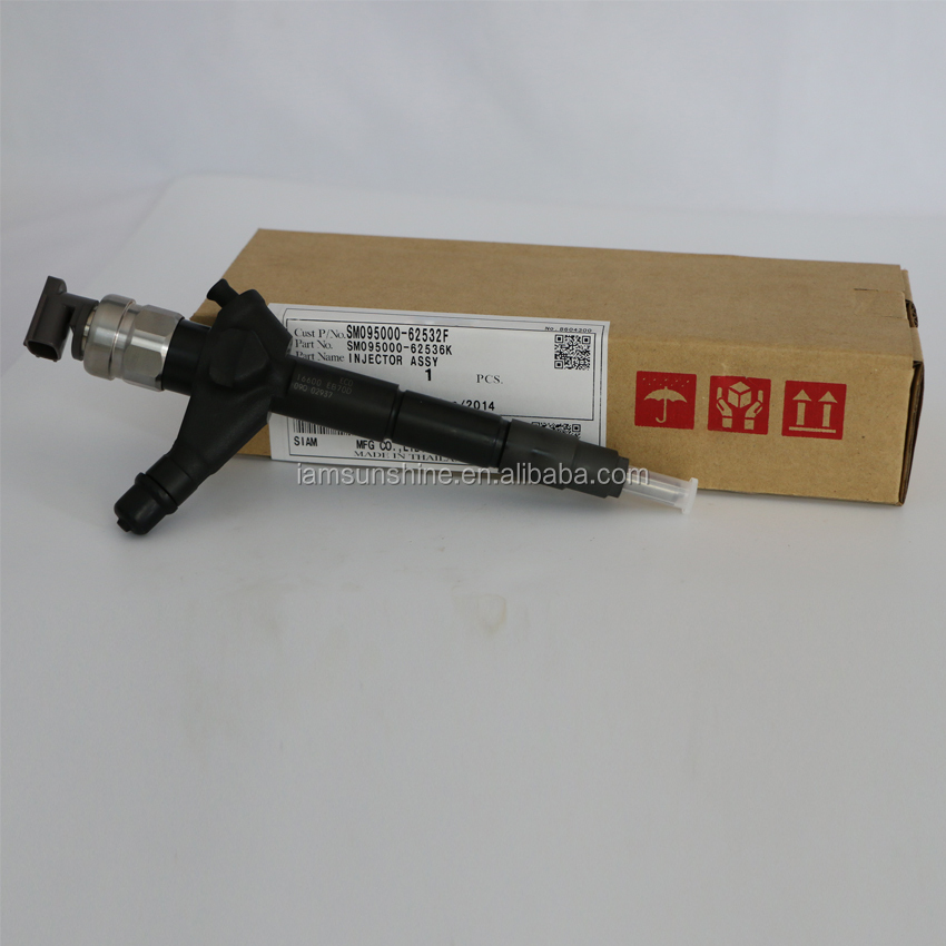 Original diesel inyector 095000-6253 común carril inyector 0950006253 16600-EB70D
