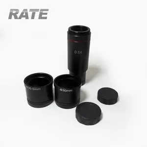 YENI VARıŞ Mikroskop kamera 0.5x Azaltma lens Mikroskop 0.5X Mercek C montaj adaptörü için ccd kamera Dijital Mercek