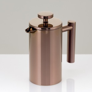 Double Wall Copper Coated Stainless Steel Tea Maker/ <strong>Coffee</strong> <strong>Plunger</strong> /French <strong>Coffee</strong> Press - Product Image 2