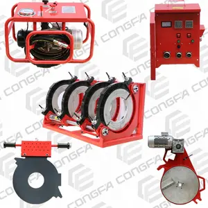 280mm-450mm Polyethylene HDPE PE Pipe Hydraulic Butt Fusion Welding Machine