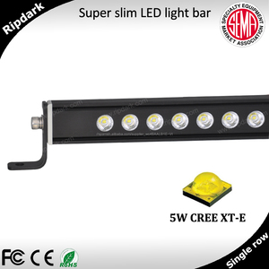 Brillo 10 pulgadas 40 W súper Delgado llevó la luz <span class=keywords><strong>del</strong></span> bar, pequeña barra de luz led para coche y moto focos - Product Image 2