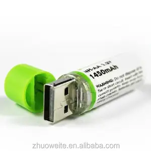 Nimh aa 1450mah 1.2v ni-mh aa1450mah usb rechargeable battery for electric toys