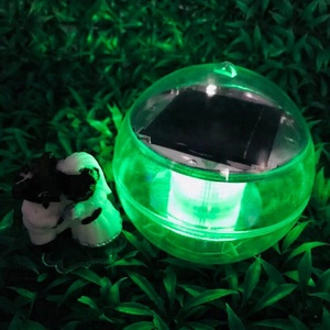 กันน้ำทุ่นลอยน้ำ led light ball พร้อมแผงพลังงานแสงอาทิตย์แบตเตอรี่ - Product Image 4