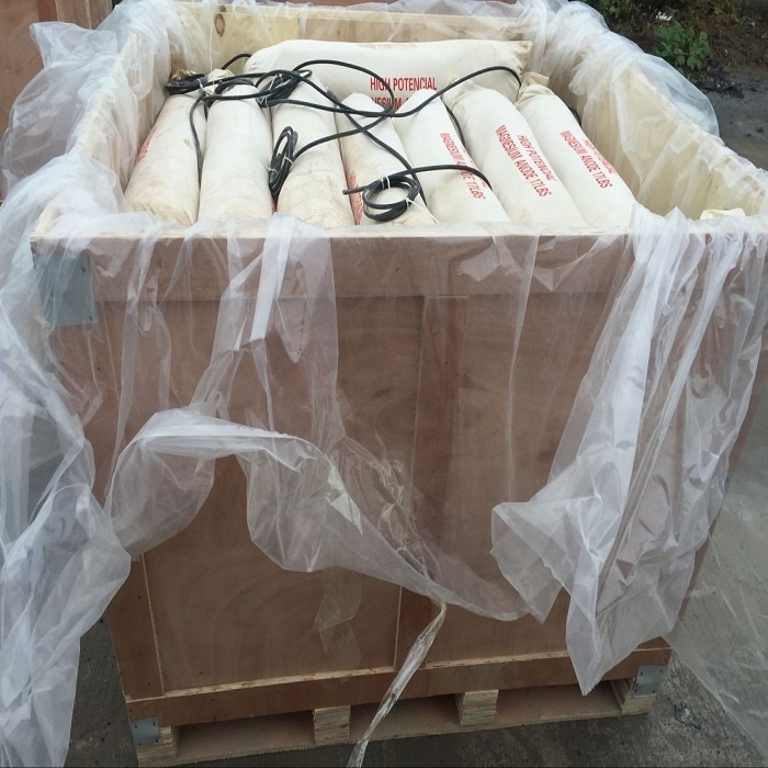Casting Corrosion Protection Magnesium Sacrificial Anode Prepackaged