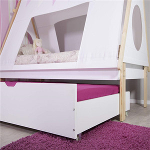 Children <strong>Bed</strong> Teepee Tent <strong>Bed</strong> <strong>with</strong> <strong>Trundle</strong> - Product Image 5