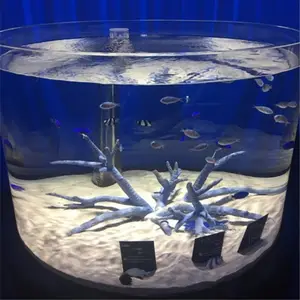 Mới nhất Giá KhuyếN Mãi xi lanh liền mạch Bể Cá Lớn Acrylic Aquarium