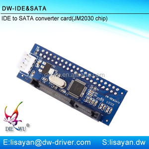 Lo nuevo <span class=keywords><strong>ide</strong></span> <span class=keywords><strong>a</strong></span> <span class=keywords><strong>SATA</strong></span> tarjeta <span class=keywords><strong>de</strong></span> convertidor <span class=keywords><strong>de</strong></span> JM2030 chip - Product Image 1