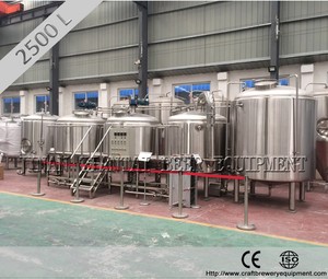 2500 L de acero inoxidable cerveza artesanal de maceración de equipos para la venta - Product Image 6