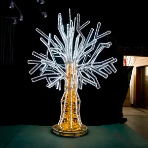 Nouveau design extérieur 3D a mené la lumière d'arbre de noël