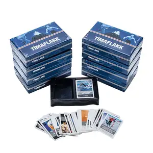 Venta al por mayor personalizado portátil <span class=keywords><strong>Ludo</strong></span> <span class=keywords><strong>juego</strong></span> <span class=keywords><strong>de</strong></span> naipes gran oferta con impresión personalizada en papel plástico cuero PU materiales <span class=keywords><strong>de</strong></span> cartón - Product Image 1