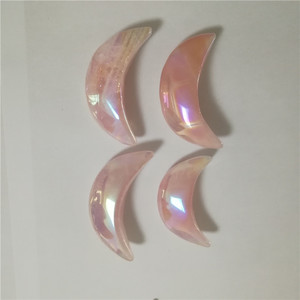 Vente en gros de petites lunes en cristal d'aura d'ange en quartz rose pour cadeaux - Product Image 6