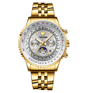 <span class=keywords><strong>Montre</strong></span> mécanique automatique pour hommes, 1 pièce, accessoire classique en acier inoxydable, de la marine, à la mode - Product Image 4