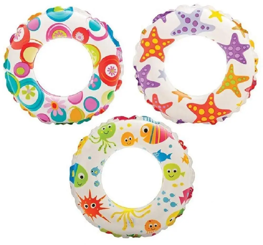 Beach Floats and Swim Tube Set Pool Floats and Swim Ring for kids