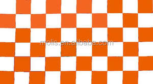 مخزون مزدوج الوجهين 3x5 قدم أسود أبيض سباق راية متقلب العلم للحديقة ساحة المنزل - Product Image 6