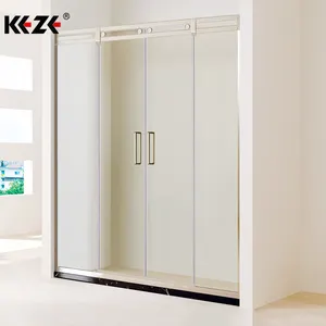 Banyo fiberglas panel Duvar Kapalı Duş Kitleri Ünitesi Kapılar ve Akrilik Duş Ekran CE Belgesi Ile