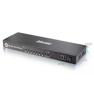 HD CCTV 8 Cổng HDMI KVM Switch Hỗ Trợ USB 2.0 4 K TV KVM