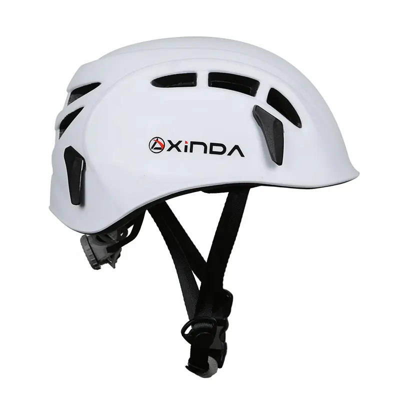 XINDA outdoor sports rock climbing helmet safety helmet ABS comfortable lightweight white