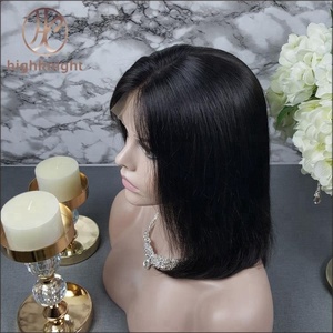 Highknight 100% Short Brazilian <strong>Hair</strong> Full Lace Wig <strong>Vagina</strong> <strong>Hairs</strong> Full Lace Wig - Product Image 5