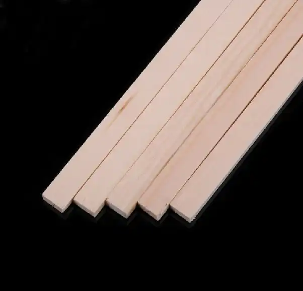 natural decorative square wood strips perfect