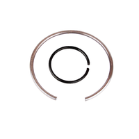 Round Wire Lock Snap Retaining Rings for Shafts and Holes 4mm to 50mm 65Mn Spring Steel Custom Service